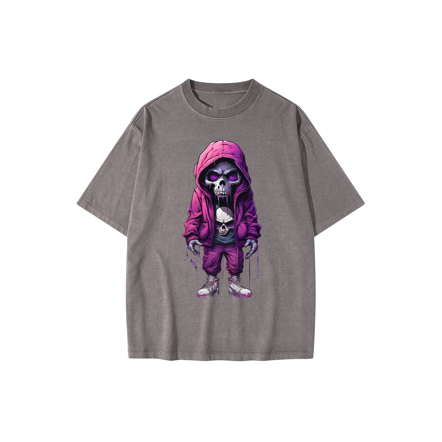 hypebeast streetboy skull hoodie outfit and jacket_zeQkGl - Front