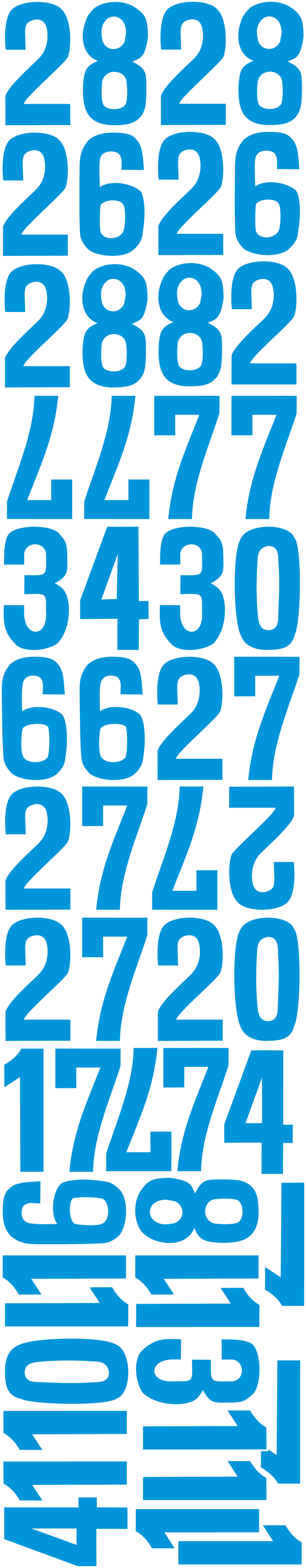 DTF Transfers By Size 2