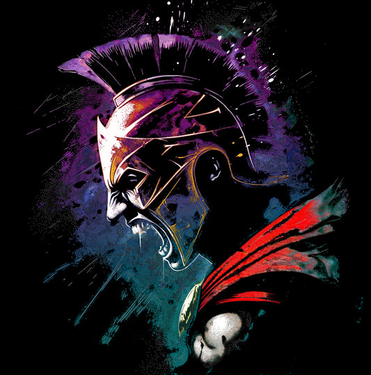 Leonidas Spartan Halftone Effect Tutorial: Master DTF Printing