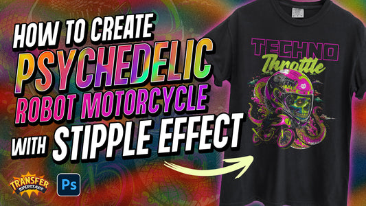 Advanced Stipple Effects: Creating Ultra-Breathable Custom T-Shirt Designs