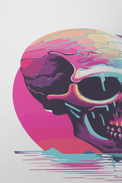 tropical-island-skull-art-colorful-cartoon-graphic-novel-illustration - Image 2