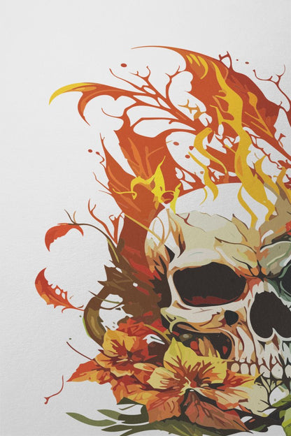 skull-flowers_-a-vibrant-celebration-of-life-and-nature - Image 2
