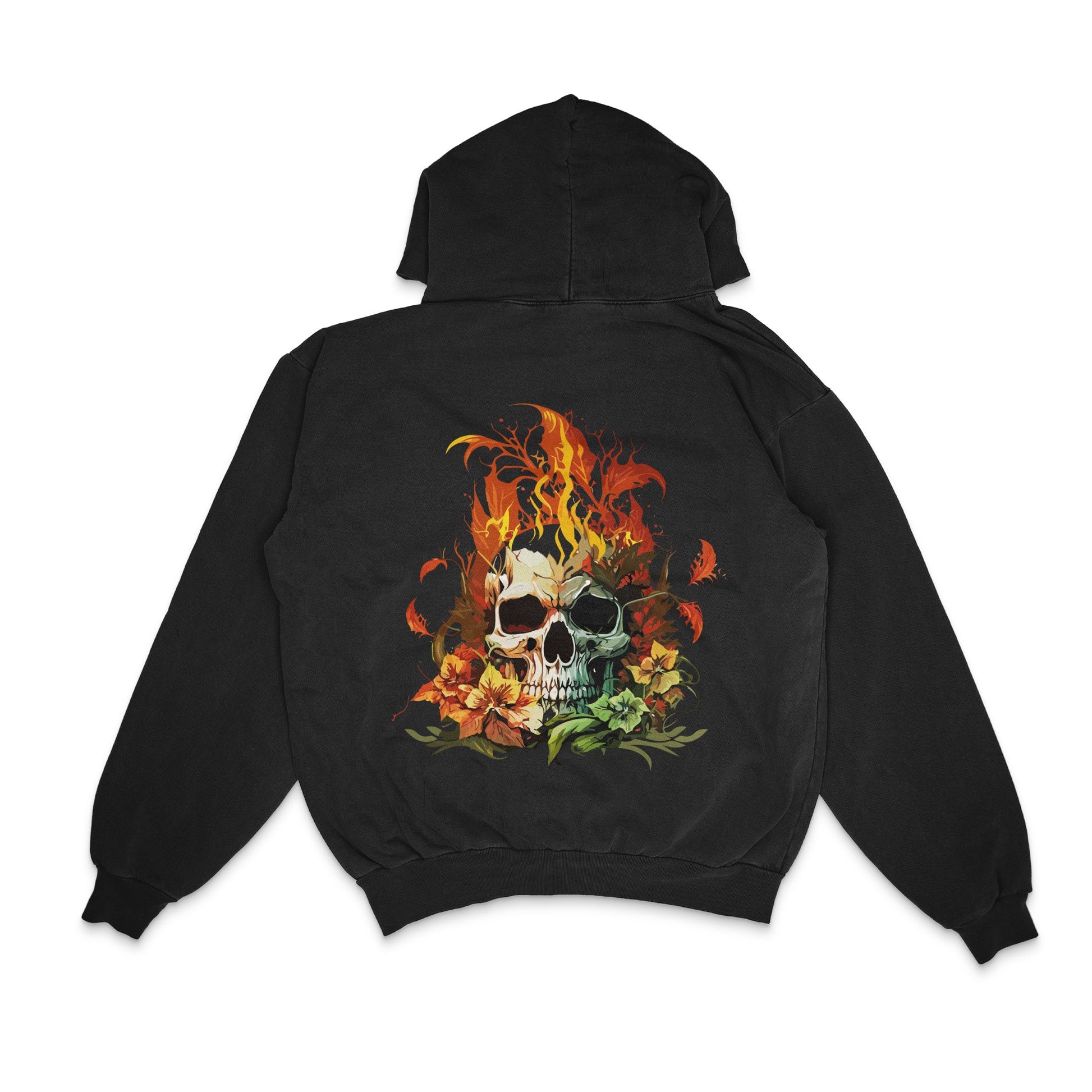 skull-flowers_-a-vibrant-celebration-of-life-and-nature - Back