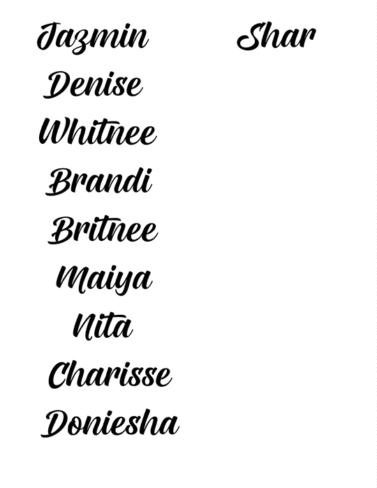 DTF Transfers By Size 2