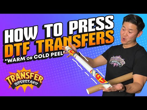 How to Apply DTF Transfers on Clothing